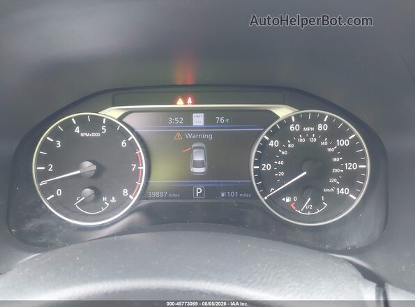 1N4BL4EW0MN311799 2021 NISSAN ALTIMA Black Вид задніх сидінь