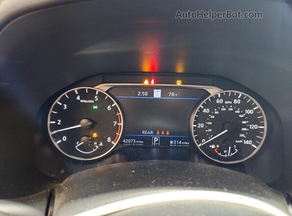 1N4BL4EW1PN300752 2023 NISSAN ALTIMA Gray Instrument cluster view