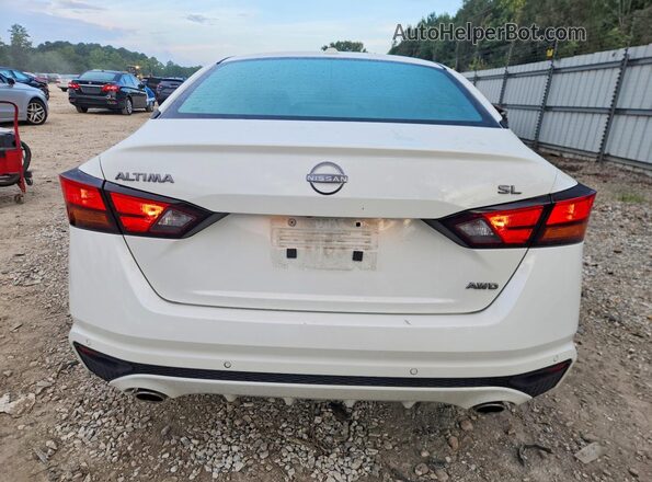 1N4BL4EW2SN431956 2025 NISSAN ALTIMA White ძრავის განყოფილების ხედი