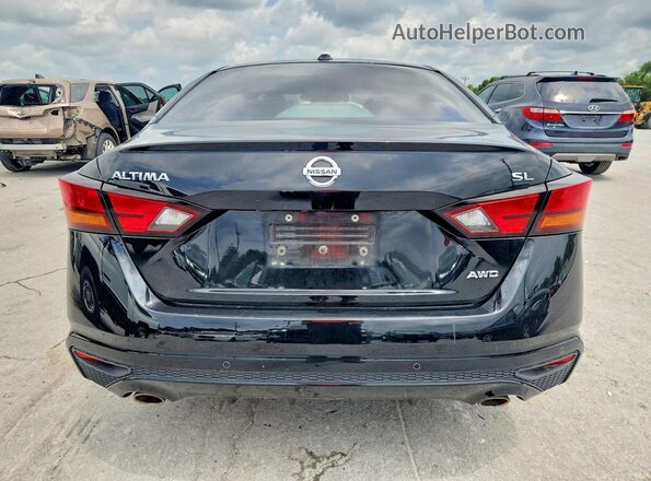 1N4BL4EW3KC133976 2019 NISSAN ALTIMA Black Widok z tyłu