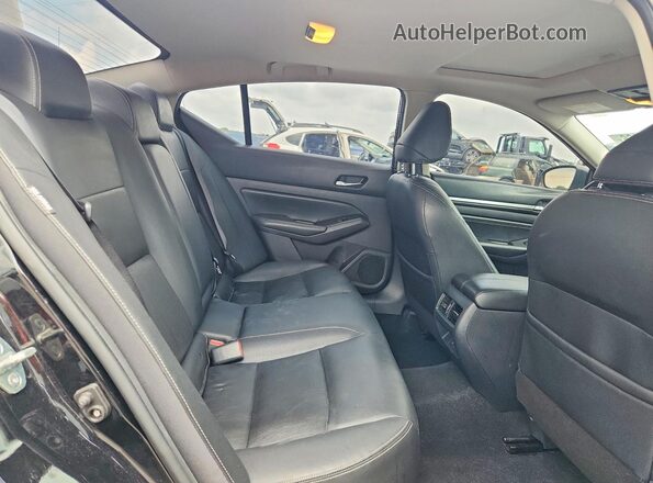 1N4BL4EW3KC133976 2019 NISSAN ALTIMA Black Widok tylnych siedzeń