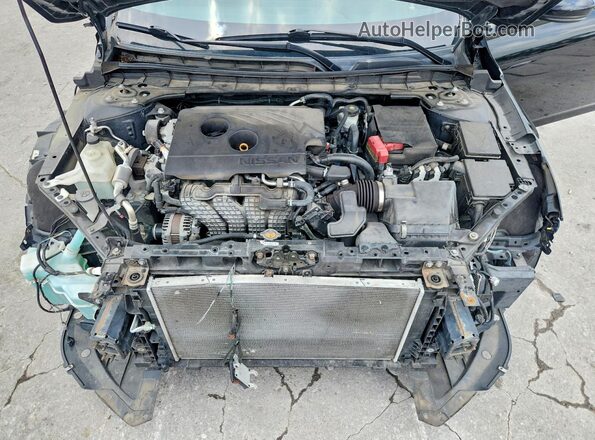 1N4BL4EW3KC133976 2019 NISSAN ALTIMA Black Widok wnętrza z tyłu