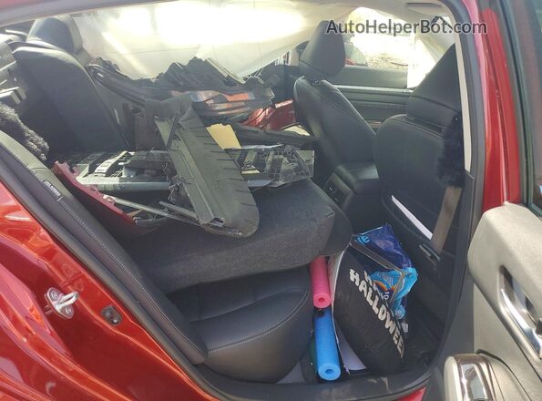 1N4BL4EW4PN413708 2023 NISSAN ALTIMA Red Vista de los asientos traseros