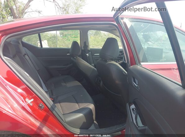 1N4BL4EW5SN303128 2025 NISSAN ALTIMA Red VIN sticker view