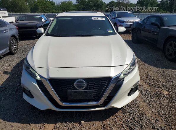 1N4BL4EW7KC244563 2019 NISSAN ALTIMA White წინა ხედი