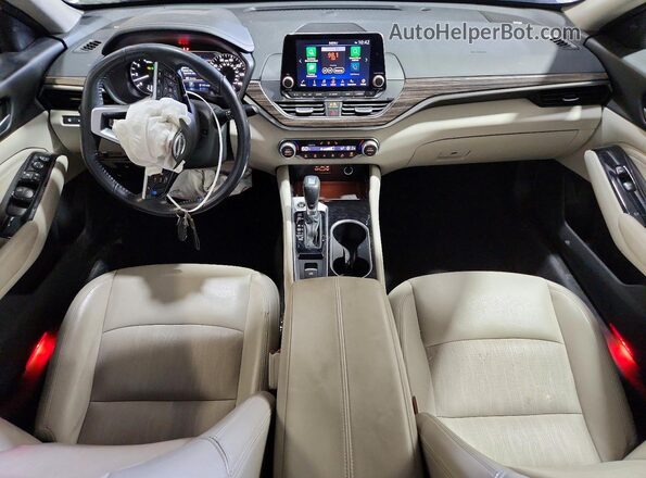 1N4BL4EW7MN420454 2021 NISSAN ALTIMA White Vista del salpicadero