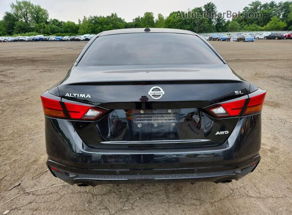1N4BL4EW8LC129245 2020 NISSAN ALTIMA Черный Вид сзади