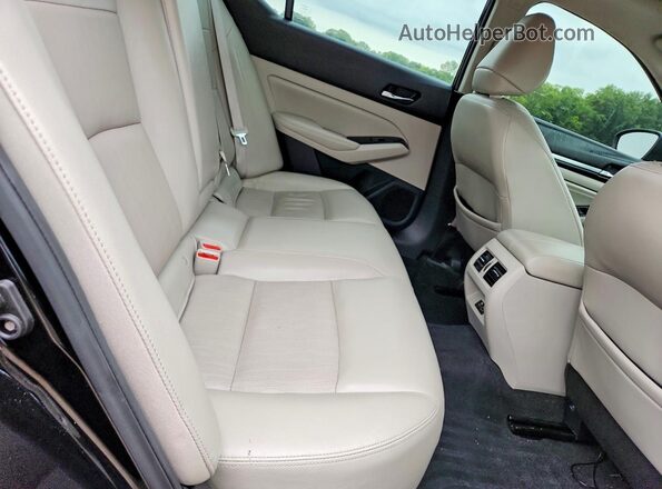 1N4BL4EW8LC129245 2020 NISSAN ALTIMA Черный Вид задних сидений