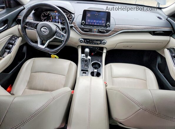 1N4BL4EW8LC129245 2020 NISSAN ALTIMA Черный Вид панели приборов