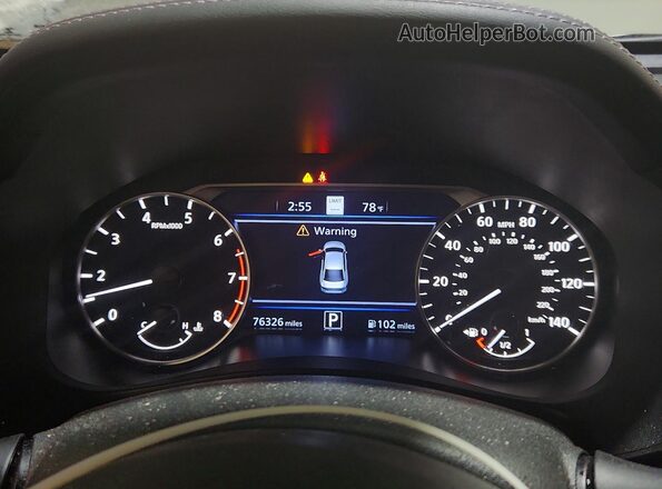 1N4BL4EW8LC221830 2020 NISSAN ALTIMA Белый Вид щитка приборов