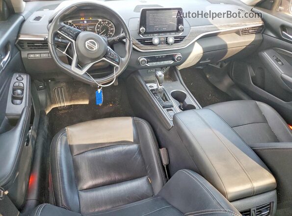 1N4BL4EWXKC187520 2019 NISSAN ALTIMA Черный Вид панели приборов