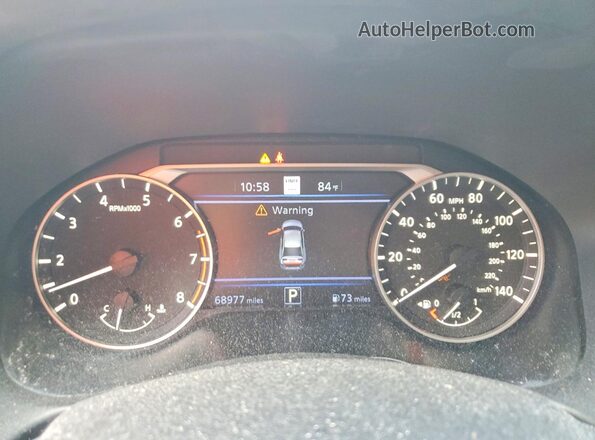 1N4BL4FV4LC194678 2020 NISSAN ALTIMA Черный Вид щитка приборов