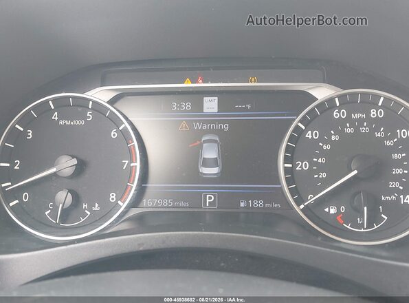 1N4BL4FV6LN303839 2020 NISSAN ALTIMA Черный Вид задних сидений