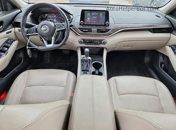 1N4BL4FVXLC181269 2020 NISSAN ALTIMA Red Dashboard view