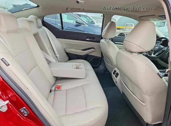 1N4BL4FVXLC181269 2020 NISSAN ALTIMA Red Rear seats view