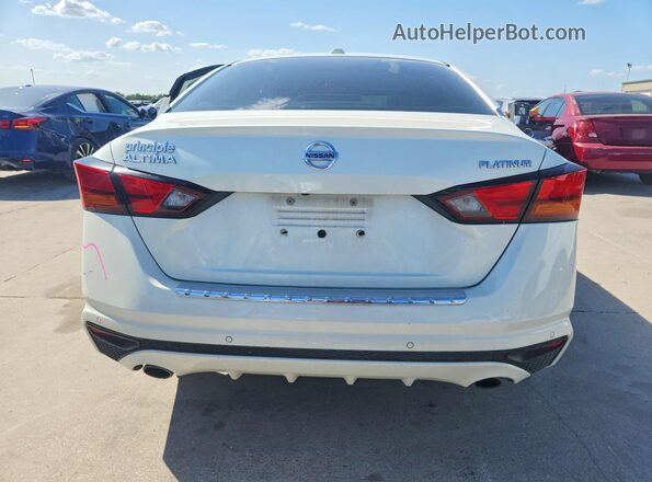 1N4BL4FVXLC187606 2020 NISSAN ALTIMA White უკანა ხედი