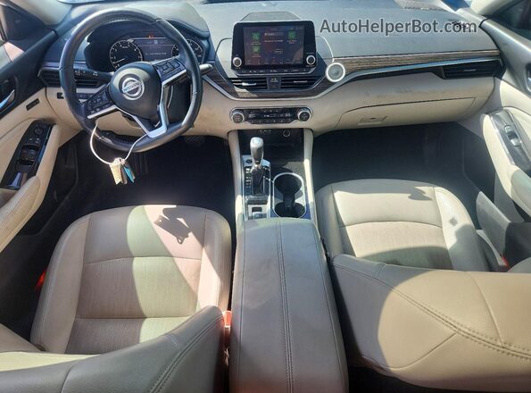 1N4BL4FVXLC187606 2020 NISSAN ALTIMA White წინა პანელის ხედი