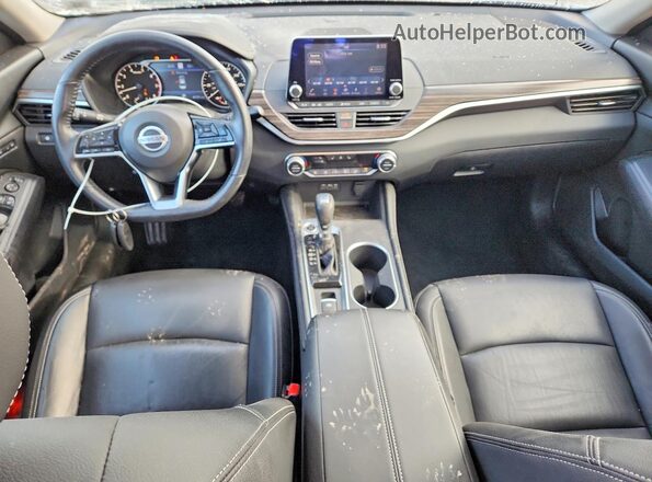 1N4BL4FW2KC146605 2019 NISSAN ALTIMA White Вид панелі приладів