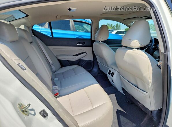 1N4BL4FW5LN322696 2020 NISSAN ALTIMA White Вид задніх сидінь