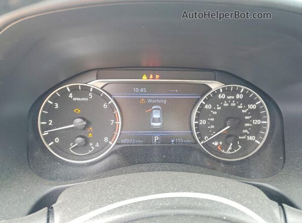 1N4BL4FW5MN356767 2021 NISSAN ALTIMA Gray Vista del cuadro de instrumentos