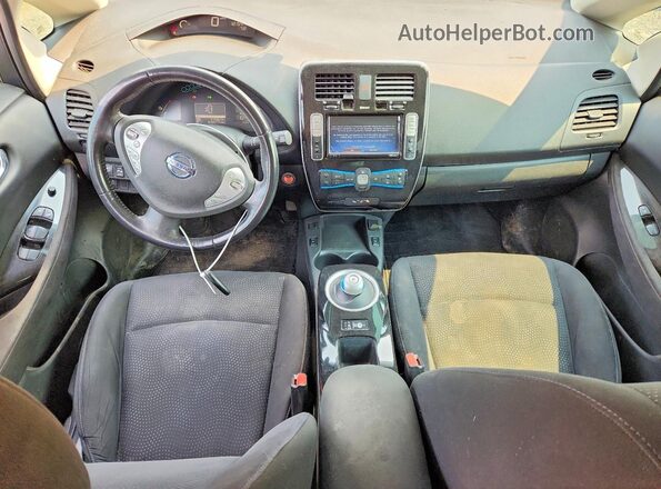 1N4BZ0CP0GC313569 2016 NISSAN LEAF Burgundy წინა პანელის ხედი