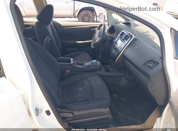 1N4BZ0CP1HC307121 2017 NISSAN LEAF White Vista interior delantera
