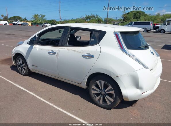 1N4BZ0CP1HC307121 2017 NISSAN LEAF White Trasero izquierdo