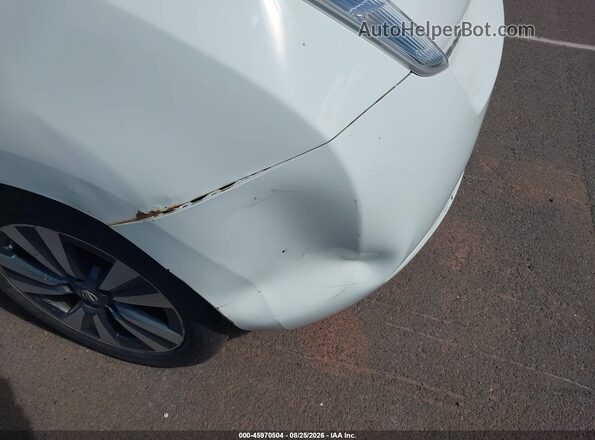 1N4BZ0CP1HC307121 2017 NISSAN LEAF White Vista del cuadro de instrumentos