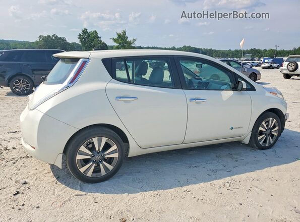 1N4BZ0CP2HC309833 2017 NISSAN LEAF White Задня права чверть
