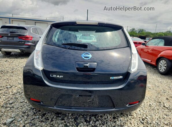 1N4BZ0CP3GC310102 2016 NISSAN LEAF Black Հետևի տեսք