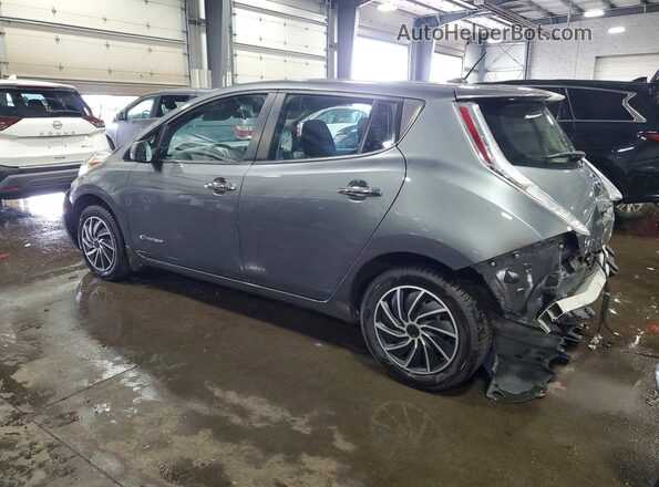 1N4BZ0CP3HC306049 2017 NISSAN LEAF Gray Հետևի ձախ