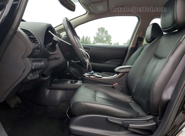 1N4BZ0CP4GC305023 2016 NISSAN LEAF Black Вид салону спереду