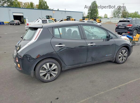 1N4BZ0CP4GC305023 2016 NISSAN LEAF Black Задня права чверть