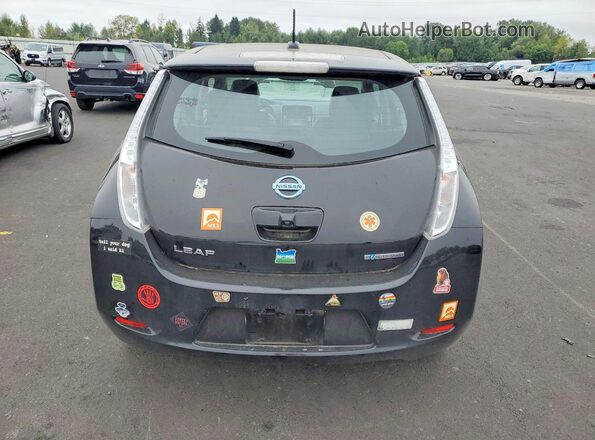 1N4BZ0CP4GC305023 2016 NISSAN LEAF Black Вид ззаду