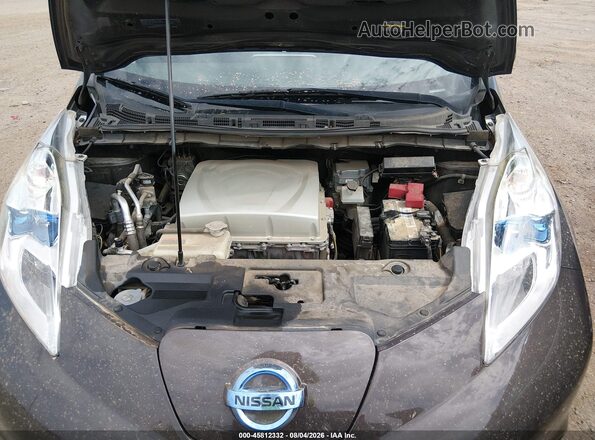1N4BZ0CP5GC301014 2016 NISSAN LEAF Brown Rear view