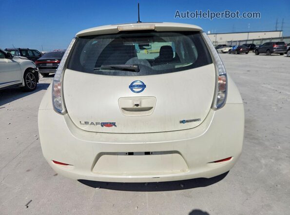 1N4BZ0CP5GC308917 2016 NISSAN LEAF White Widok z tyłu