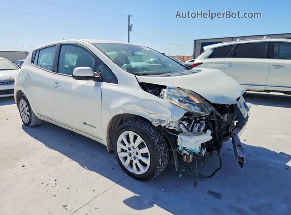 1N4BZ0CP5GC308917 2016 NISSAN LEAF White Przód prawy