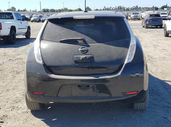 1N4BZ0CP6GC302558 2016 NISSAN LEAF Black Rear view