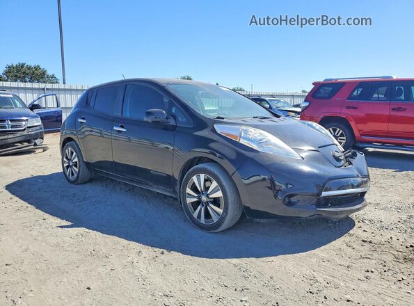 1N4BZ0CP6GC302558 2016 NISSAN LEAF Black Front right
