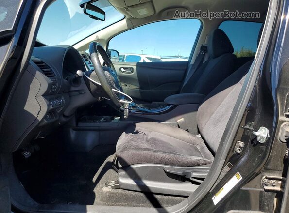 1N4BZ0CP6GC302558 2016 NISSAN LEAF Black Front interior view