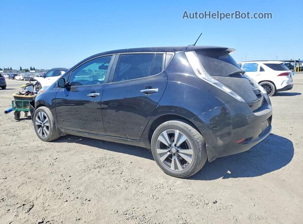 1N4BZ0CP6GC302558 2016 NISSAN LEAF Black Rear left