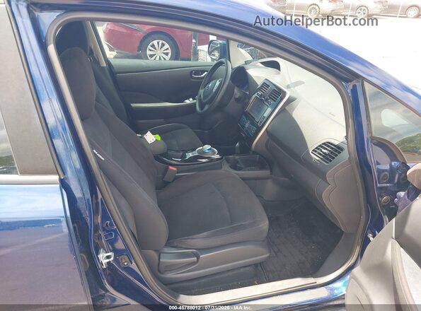 1N4BZ0CP6GC307727 2016 NISSAN LEAF Blue წინა სალონის ხედი