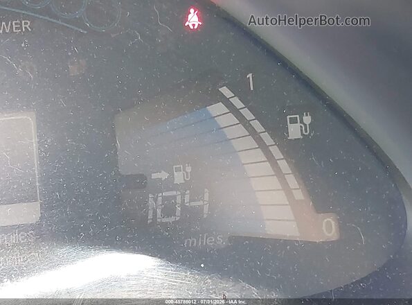1N4BZ0CP6GC307727 2016 NISSAN LEAF Blue უკანა სალონის ხედი