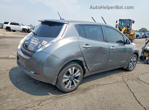 1N4BZ0CP6HC310743 2017 NISSAN LEAF Gray Հետևի աջ