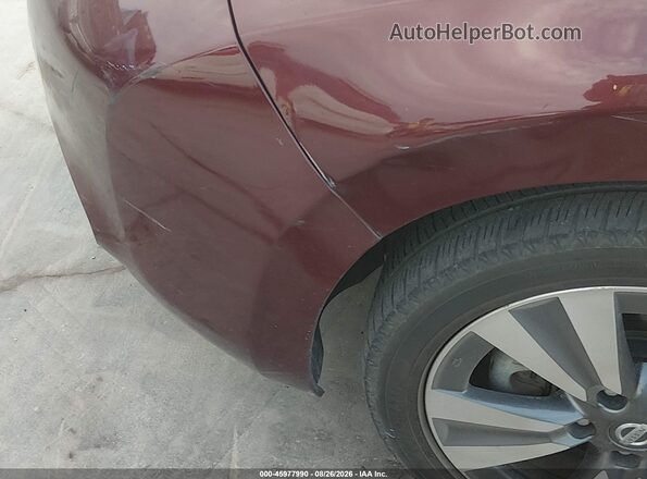 1N4BZ0CP7GC303475 2016 NISSAN LEAF Burgundy წინა ხედი