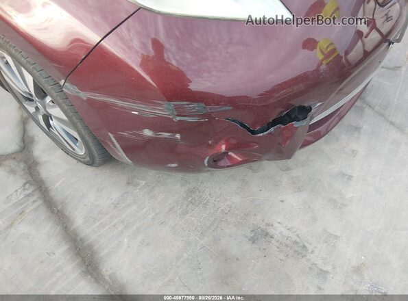 1N4BZ0CP7GC303475 2016 NISSAN LEAF Burgundy 