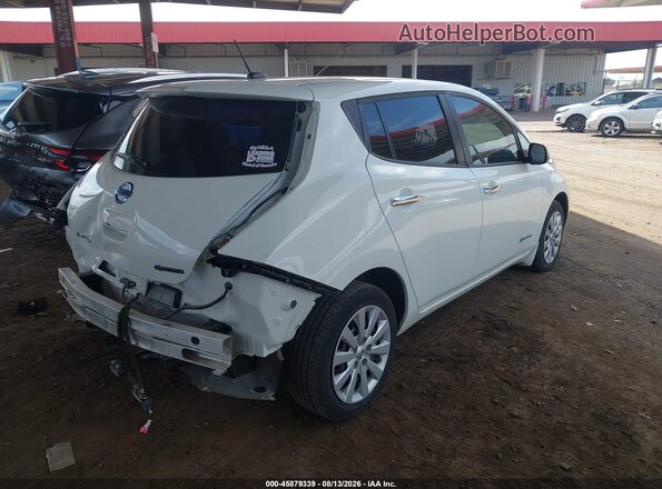1N4BZ0CP7HC300450 2017 NISSAN LEAF White Rear right