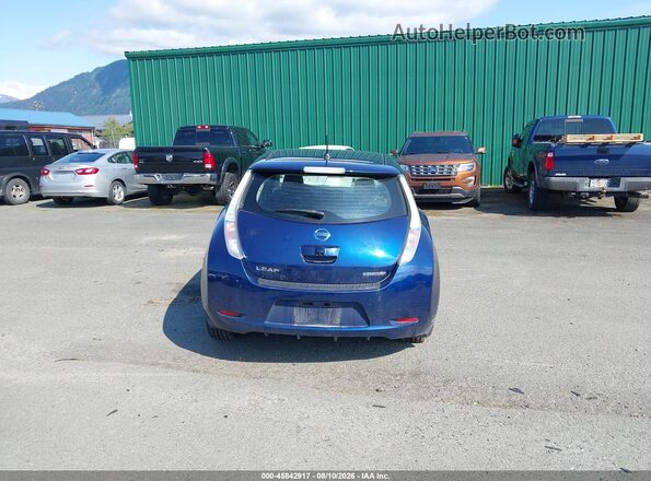 1N4BZ0CP8HC309738 2017 NISSAN LEAF Blue 