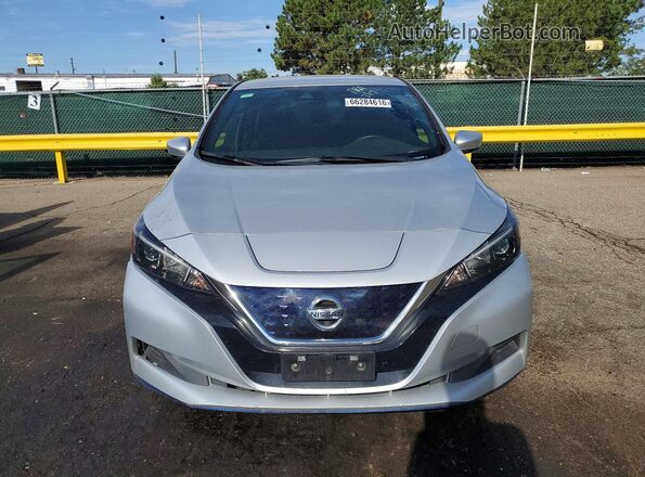 1N4BZ1BP8LC303213 2020 NISSAN LEAF Silver Front view