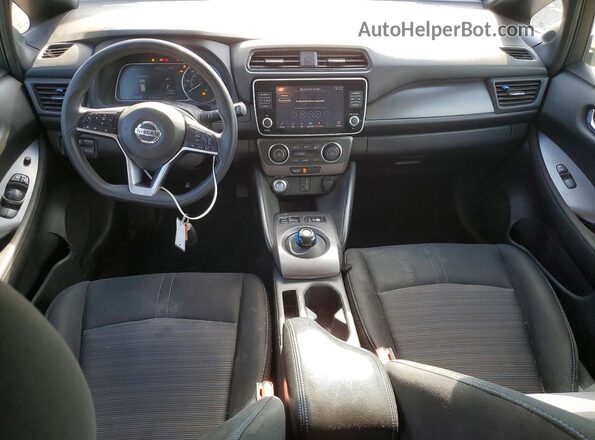 1N4BZ1BP8LC303213 2020 NISSAN LEAF Silver Dashboard view